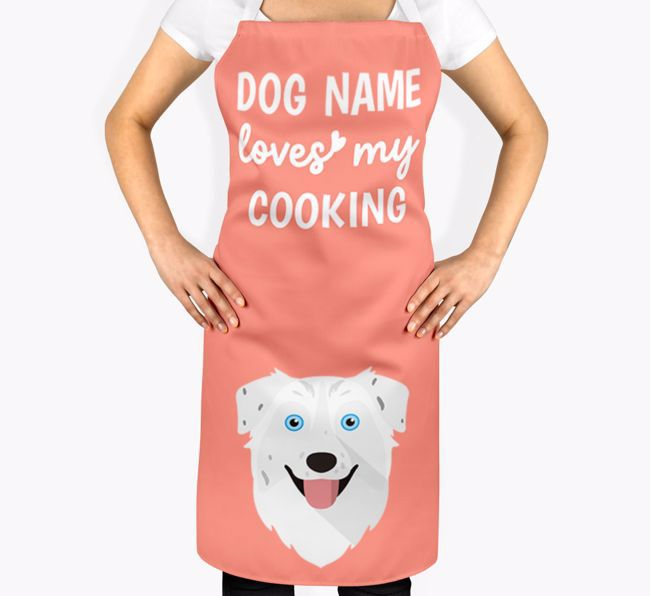 Loves My Cooking: Personalised {breedFullName} Apron